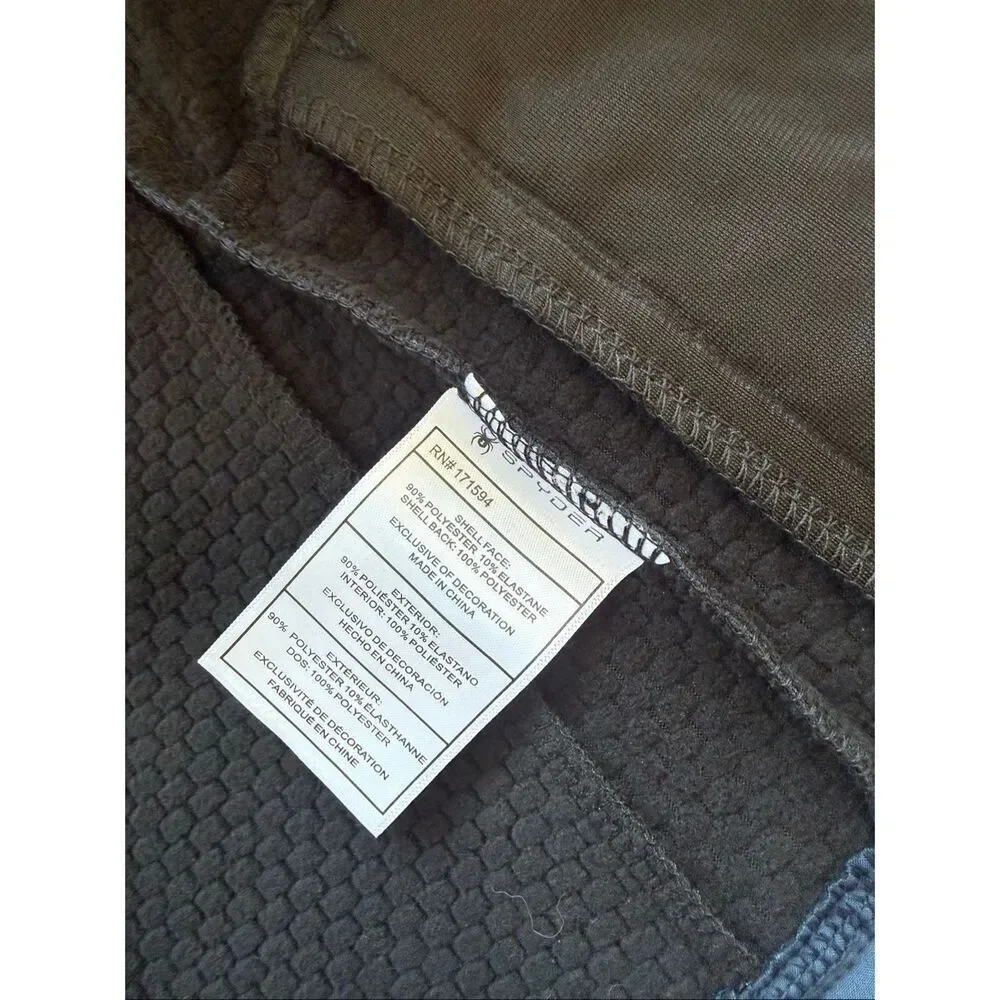 NWT Spyder 2T Toddler Soft Shell Navy Zipper Hooded Jacket